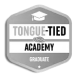 Tongue-tied academy seal